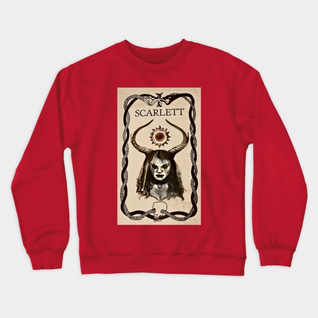 Scarlett Wood's Casting Card Crewneck Sweatshirt by SoggyCheeseFry